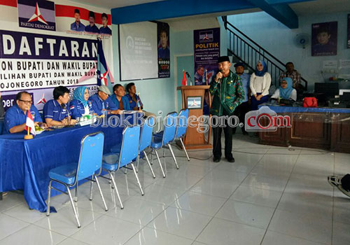 Wabup Pastikan Mundur Pencalonan Bacabup Demokrat